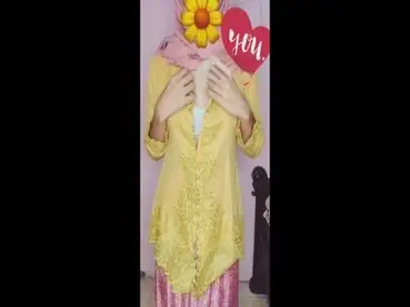 Kebaya Hijab Pink Tampil Berani Menggoda – Live Hot